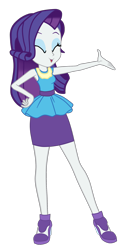 Size: 1249x2562 | Tagged: safe, artist:gmaplay, rarity, equestria girls, g4, my little pony equestria girls: better together, street chic, cute, eyes closed, female, hand on hip, raribetes, rarity peplum dress, simple background, solo, transparent background