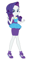 Size: 2350x4934 | Tagged: safe, artist:gmaplay, rarity, equestria girls, g4, my little pony equestria girls: better together, street chic, cute, female, high res, raribetes, rarity peplum dress, simple background, solo, transparent background, walking