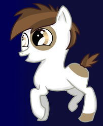 Size: 1010x1245 | Tagged: safe, artist:mane6swag, pipsqueak, earth pony, pony, g4, dark blue background, male, solo