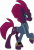 Size: 3418x5000 | Tagged: safe, artist:dashiesparkle, artist:php170, fizzlepop berrytwist, tempest shadow, pony, unicorn, fallout equestria, g4, my little pony: the movie, absurd resolution, beautiful, broken horn, clothes, concave belly, cute, cutie mark, eye scar, fallout, female, happy, horn, jumpsuit, looking at you, majestic, mare, movie accurate, pipboy, pretty pretty tempest, quadrupedal, raised hoof, scar, simple background, slender, smiling, smiling at you, solo, standing, tempest's cutie mark, tempestbetes, thin, transparent background, vault suit, vector