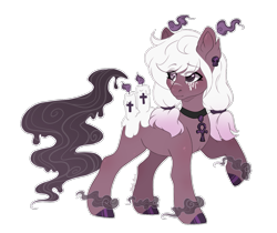 Size: 1483x1246 | Tagged: safe, artist:shady-bush, oc, oc only, original species, pony, scented pony, closed species, female, mare, raised hoof, simple background, solo, transparent background