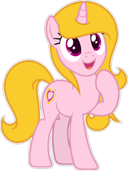 Size: 1382x1834 | Tagged: safe, artist:pegasski, oc, oc only, oc:amber charms, pony, unicorn, g4, female, mare, simple background, solo, transparent background