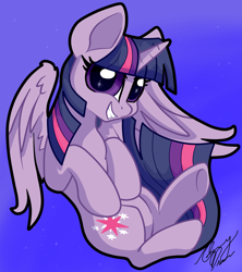 Size: 2883x3243 | Tagged: safe, artist:gleamydreams, twilight sparkle, alicorn, pony, g4, backwards cutie mark, cute, female, high res, mare, simple background, solo, twiabetes, twilight sparkle (alicorn)