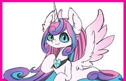 Size: 1681x1091 | Tagged: safe, artist:9air, princess flurry heart, alicorn, pony, g4, female, mare, older, older flurry heart, solo