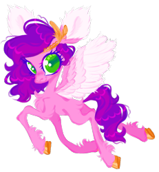 Size: 1361x1472 | Tagged: safe, artist:webkinzworldz, pipp petals, pegasus, pony, g5, chest fluff, concave belly, ear fluff, simple background, skinny pipp, slender, solo, thin, transparent background