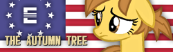 Size: 630x190 | Tagged: safe, artist:pegasski, oc, oc only, oc:anna autumn, earth pony, pony, fallout equestria, g4, earth pony oc, enclave, eyelashes, female, looking back, mare, solo