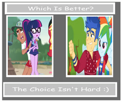 Size: 1024x862 | Tagged: safe, artist:amethystqueen25, edit, screencap, flash sentry, rainbow dash, sci-twi, sunset shimmer, timber spruce, twilight sparkle, cheer you on, equestria girls, g4, my little pony equestria girls: better together, unsolved selfie mysteries, clothes, female, lifeguard timber, male, straight, swimsuit