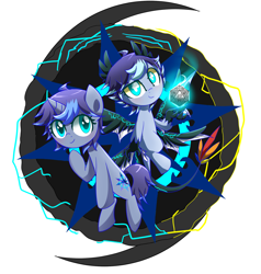 Size: 2000x2100 | Tagged: safe, artist:ce2438, oc, oc only, oc:moonlight toccata, deity, pony, unicorn, allopterus, andorra, chaos star, custom race, cyan eyes, dice, domain:change, domain:storm, dungeons and dragons, female, gray coat, high res, hurricane, lightning, mare, princess, purple mane, pyrenees, storm