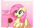 Size: 2368x1940 | Tagged: safe, artist:nookprint, edit, fluttershy, pegasus, pony, g4, cropped, cute, daaaaaaaaaaaw, flower, offscreen character, rose, shyabetes, solo