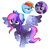 Size: 777x765 | Tagged: safe, artist:xxcheerupxxx, rainbow dash, twilight sparkle, oc, alicorn, pegasus, pony, g4, base used, female, magical lesbian spawn, mare, offspring, parent:rainbow dash, parent:twilight sparkle, parents:twidash, simple background, transparent background, twilight sparkle (alicorn)