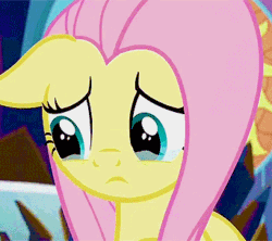 Size: 342x304 | Tagged: safe, screencap, discord, fluttershy, draconequus, pegasus, pony, g4, season 9, the beginning of the end, animated, c:, comforting, cropped, crying, cute, daaaaaaaaaaaw, eyes closed, female, floppy ears, gif, hand on cheek, happy, hnnng, lidded eyes, male, mare, offscreen character, petting, sad, sad smile, sadorable, shipping fuel, shyabetes, smiling, solo focus, teary eyes, weapons-grade cute