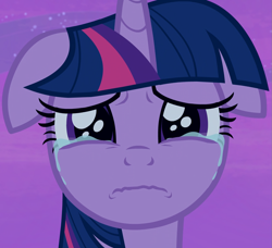 Size: 1183x1080 | Tagged: safe, screencap, twilight sparkle, alicorn, pony, g4, once upon a zeppelin, season 7, cropped, cute, feels, female, floppy ears, frown, mare, sad, sadorable, solo, teary eyes, twilight sparkle (alicorn), wavy mouth