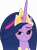 Size: 4000x5407 | Tagged: safe, artist:melisareb, twilight sparkle, alicorn, pony, g4, my little pony: friendship is magic, the last problem, .svg available, absurd resolution, bust, crown, female, jewelry, mare, older, older twilight, older twilight sparkle (alicorn), princess twilight 2.0, regalia, simple background, smiling, solo, transparent background, twilight sparkle (alicorn), vector