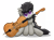 Size: 3500x2593 | Tagged: safe, artist:sol-r, octavia melody, earth pony, pony, g4, :3, cello, chest fluff, cute, ear fluff, female, heart eyes, high res, mare, mouth hold, musical instrument, simple background, sitting, solo, tavibetes, transparent background, wingding eyes