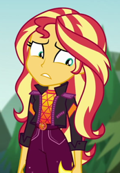 Size: 564x811 | Tagged: safe, screencap, sunset shimmer, equestria girls, equestria girls specials, g4, my little pony equestria girls: better together, my little pony equestria girls: sunset's backstage pass, cropped, solo