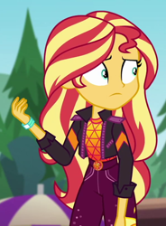 Size: 594x806 | Tagged: safe, screencap, sunset shimmer, equestria girls, equestria girls specials, g4, my little pony equestria girls: better together, my little pony equestria girls: sunset's backstage pass, cropped, solo