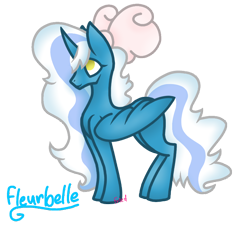 Size: 938x852 | Tagged: safe, alternate version, artist:friedchickenfetus, oc, oc:fleurbelle, alicorn, pony, alicorn oc, bow, female, hair bow, horn, mare, simple background, transparent background, wings, yellow eyes