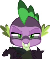 Size: 2939x3500 | Tagged: safe, artist:frownfactory, spike, dragon, dungeons and discords, g4, flashlight (object), high res, making faces with a flashlight, male, simple background, solo, vector, white background