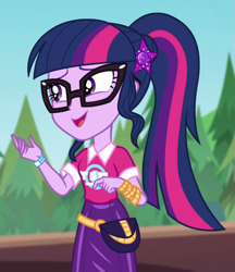 Size: 717x831 | Tagged: safe, screencap, sci-twi, twilight sparkle, equestria girls, equestria girls series, g4, sunset's backstage pass!, spoiler:eqg series (season 2), cropped, solo