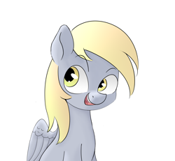 Size: 3248x3000 | Tagged: safe, artist:s.l.guinefort, derpy hooves, pegasus, pony, g4, female, high res, mare, open mouth, open smile, solo