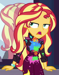 Size: 719x906 | Tagged: safe, screencap, sunset shimmer, equestria girls, equestria girls series, g4, sunset's backstage pass!, spoiler:eqg series (season 2), cropped, solo