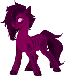 Size: 900x1063 | Tagged: safe, artist:lavvythejackalope, oc, oc only, earth pony, pony, clothes, costume, earth pony oc, simple background, skeleton costume, solo, transparent background