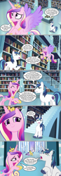 Size: 1138x3259 | Tagged: safe, artist:silverbuller, flash sentry, princess cadance, shining armor, twilight sparkle, alicorn, pegasus, pony, unicorn, g4, bait and switch, betrayal, betrayed, brother, brother and sister, comic, crying, crying armor, date, dialogue, english, female, horn, husband and wife, implied infidelity, male, mare, overprotective, overprotective armor, ship:flashlight, shipping, stallion, stereotype, straight, twilight sparkle (alicorn), wings