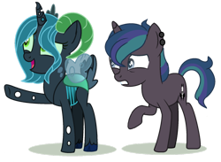 Size: 1280x935 | Tagged: safe, artist:princess-kitsune-tsu, oc, oc only, changepony, hybrid, base used, interspecies offspring, magical lesbian spawn, offspring, parent:grogar, parent:queen chrysalis, parent:starlight glimmer, simple background, transparent background