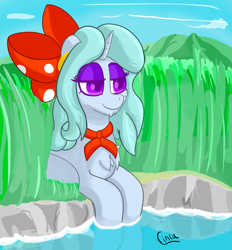 Size: 1859x2006 | Tagged: safe, artist:vinca, oc, oc only, pony, solo, water
