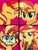 Size: 1717x2284 | Tagged: safe, artist:keronianniroro, artist:orin331, sunset shimmer, human, pony, unicorn, equestria girls, equestria girls series, g4, g4.5, my little pony: pony life, my little pony: the movie, :p, bipedal, cute, female, g4 to g4.5, geode of empathy, grin, magical geodes, mare, movie accurate, one eye closed, ponified, shimmerbetes, smiling, tongue out, wink