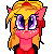 Size: 50x50 | Tagged: safe, artist:mediasmile666, oc, oc only, pony, animated, blinking, freckles, gif, solo