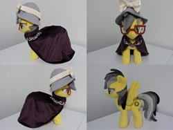 Size: 1597x1199 | Tagged: safe, artist:little-broy-peep, a.k. yearling, daring do, pegasus, pony, g4, clothes, female, irl, mare, photo, plushie, solo