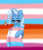 Size: 1013x1165 | Tagged: safe, artist:froyo15sugarblast, artist:nocturnal-moonlight, trixie, pony, unicorn, g4, base used, female, gender headcanon, headcanon, heart, lesbian pride flag, lgbt, lgbt headcanon, looking at you, male to female, mouth hold, pride, pride flag, pride month, solo, trans female, trans trixie, transgender, transgender pride flag