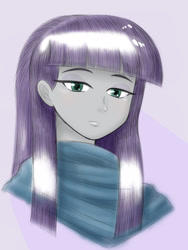 Size: 1668x2224 | Tagged: safe, artist:batipin, maud pie, equestria girls, g4, bust, female, looking at you, portrait, solo