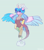 Size: 3000x3400 | Tagged: safe, artist:neonishe, oc, oc only, oc:neon star, alicorn, pony, alicorn oc, clothes, cosplay, costume, cute, high res, horn, solo, wings
