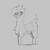 Size: 918x918 | Tagged: safe, artist:hitsuji, paprika (tfh), alpaca, them's fightin' herds, carpet, cloven hooves, community related, looking at you, solo, surprised