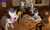 Size: 3649x2160 | Tagged: safe, artist:antonsfms, oc, oc only, oc:haze rad, oc:hazel radiate, pony, unicorn, anthro, plantigrade anthro, 3d, alcohol, anthro oc, anthro with ponies, aviator glasses, bag, beer, beer bottle, big breasts, birthday, birthday cake, birthday gift, blowing, bottle, breasts, burger, cake, candle, celebrating, celebration, chair, clapping, clothes, commission, commissioner:biohazard, couch, dinner table, eating, eyebrows, eyelashes, eyes closed, eyewear, female, food, footwear, glasses, hamburger, hat, high res, horn, lemon, makeup, male, nipples, nudity, painting, party, party hat, plate, pony oc, ponytail, raised hoof, saddle bag, self ponidox, shoes, sitting, smiling, socks, source filmmaker, sweater, tight clothing, tights, unicorn oc, wall of tags, wine bottle