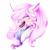 Size: 3424x3424 | Tagged: safe, artist:oneiria-fylakas, oc, oc only, oc:elena, pony, unicorn, female, high res, mare, simple background, solo, transparent background