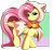 Size: 3487x3209 | Tagged: safe, artist:pridark, fluttershy, pegasus, pony, fanfic:dream-mix predawn, g4, cat hoodie, clothes, crossover, cute, daaaaaaaaaaaw, digital art, element of kindness, female, final fantasy, high res, hoodie, looking at you, mare, patreon, patreon reward, raised hoof, ribbon, shyabetes, simple background, smiling, smiling at you, solo, white mage