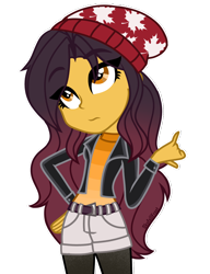 Size: 1448x1888 | Tagged: safe, artist:skyfallfrost, oc, oc only, oc:autumn spice, equestria girls, g4, clothes, female, simple background, solo, transparent background