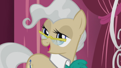 Size: 1920x1080 | Tagged: safe, screencap, mayor mare, earth pony, pony, g4, season 5, slice of life (episode), female, glasses, mare, open mouth, solo