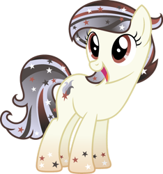 Size: 1024x1093 | Tagged: safe, artist:pegasski, oc, oc only, oc:galaxy gleam, earth pony, pony, g4, base used, female, mare, simple background, solo, transparent background, universe pony