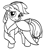 Size: 627x714 | Tagged: safe, artist:mkogwheel, applejack, earth pony, pony, g4, applejack also dresses in style, black and white, blushing, clothes, cute, dress, ear piercing, earring, female, floppy ears, grayscale, jackabetes, jewelry, mare, monochrome, piercing, simple background, solo, white background