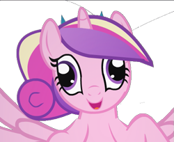 Size: 525x429 | Tagged: safe, artist:tiarawhy, princess cadance, alicorn, pony, g4, cadenceflash, cute, cutedance, derp, explicit source, female, game, mare, open mouth, open smile, simple background, smiling, solo, teen princess cadance, transparent background, younger