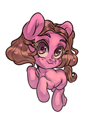 Size: 1500x2100 | Tagged: safe, artist:derrorro, oc, oc only, oc:derrorro, earth pony, pony, chibi, freckles, ponified, self ponification, solo