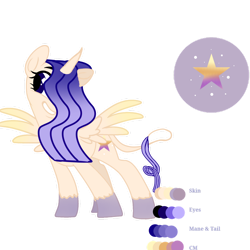Size: 1280x1280 | Tagged: safe, artist:snowstorm9423cc, oc, oc only, alicorn, pony, alicorn oc, female, horn, leonine tail, mare, reference sheet, simple background, solo, transparent background, vector, wings