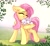 Size: 2768x2532 | Tagged: safe, artist:taneysha, angel bunny, fluttershy, pegasus, pony, rabbit, g4, angelbetes, animal, cute, daaaaaaaaaaaw, duo, eyes closed, female, floppy ears, fluttermom, grass, grass field, high res, leaves, male, mare, nuzzling, one wing out, outdoors, shyabetes, sitting on wing, smiling, standing, stray strand, turned head, wings