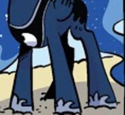 Size: 350x320 | Tagged: safe, princess luna, g4, spoiler:comic, cropped, legs, pictures of legs