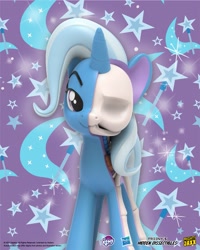 Size: 1639x2048 | Tagged: safe, part of a set, trixie, pony, unicorn, freeny's hidden dissectibles, g4, official, 3d render, bone, dissectibles, female, mare, merchandise, my little pony logo, organs, poster, skeleton, solo, toy