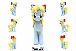 Size: 1280x854 | Tagged: safe, artist:nekokevin, love melody (g4), pony, unicorn, g4, aino minako, female, irl, photo, plushie, sailor moon (series), sailor venus, simple background, white background